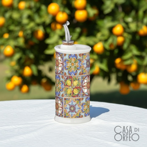 Oliera - Piastrelle Siciliane 500 ml Oliera - Piastrelle Siciliane 500 ml