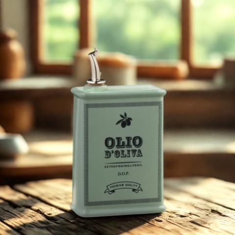 Oliera - Vintage Verde Rettangolo 500 ml Oliera - Vintage Verde Rettangolo 500 ml