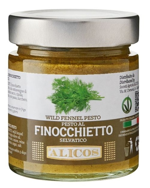 Pesto z dzikiego kopru włoskiego 190 g