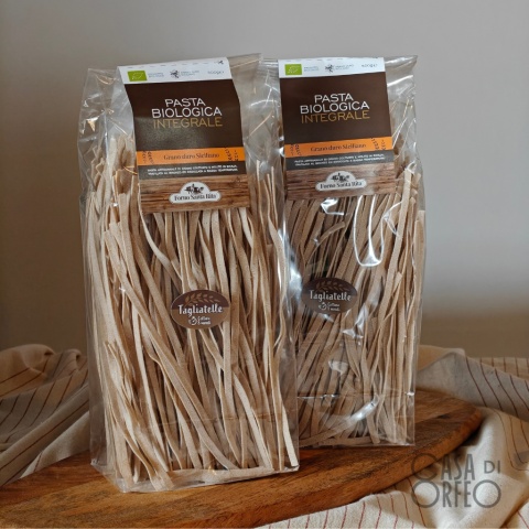 Tagliatelle - Pełnoziarnisty Makaron BIO Tagliatelle - Pełnoziarnisty Makaron BIO