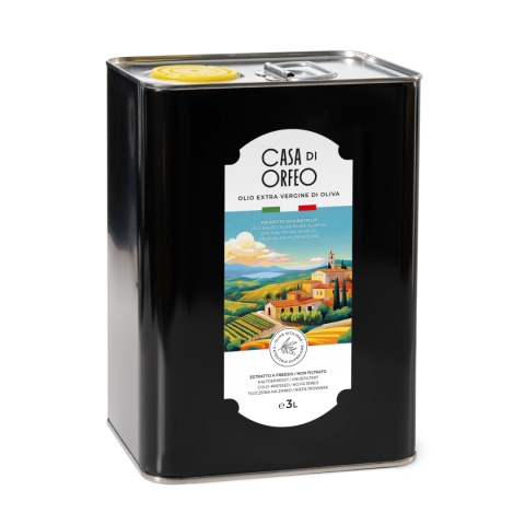 Oliwa Extra Vergine Casa di Orfeo 3 litry Sycylia 2025/2026, Włochy