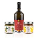 .Smaki Południa - oliwa INTENSO + pesto di Pistacchio + dżem z cytryny