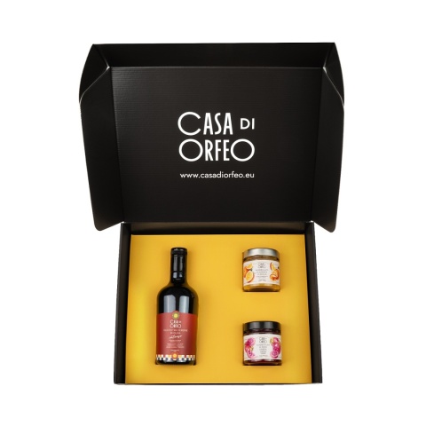 .Frutti di Sicilia - oliwa INTENSO + konfitura z opuncji + dżem z pomarańczy